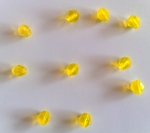 Кристаллы  лимонного цвета, прозрачные. Размер: 4 мм. 50 гр