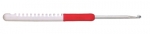 Крючок, вязальный с пластиковой ручкой, №3, 15 см
